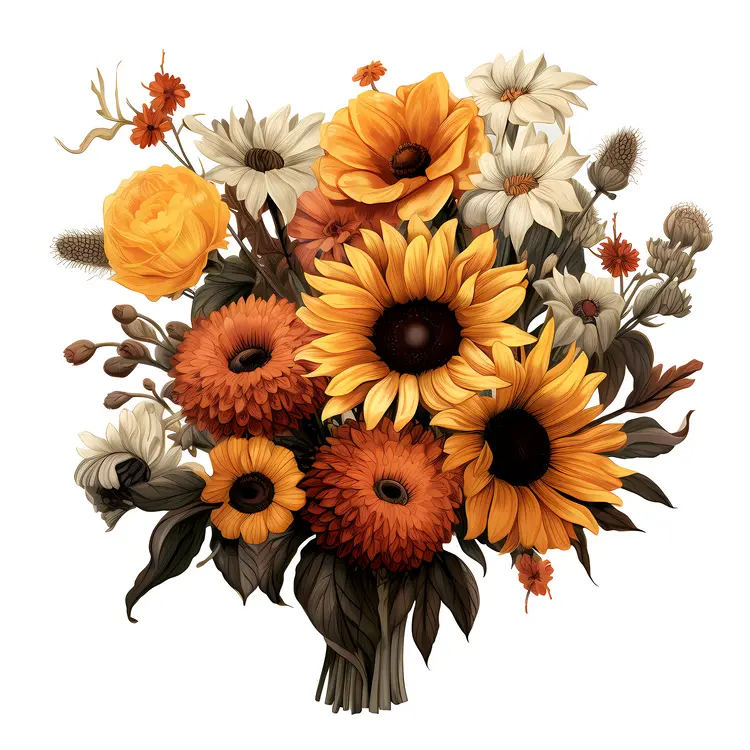 Beautiful Sunflower Bouquet