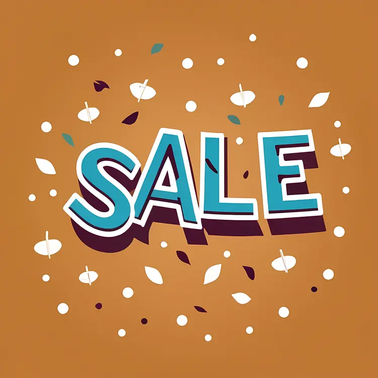 Sale with Falling Leaves
