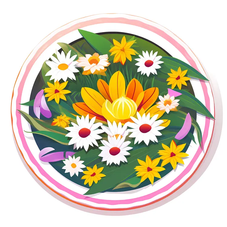 Beautiful Floral Arrangement with Colorful Flowers
