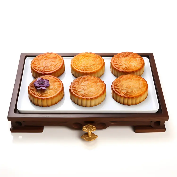 Traditional Mooncakes for Mid-Autumn Festival