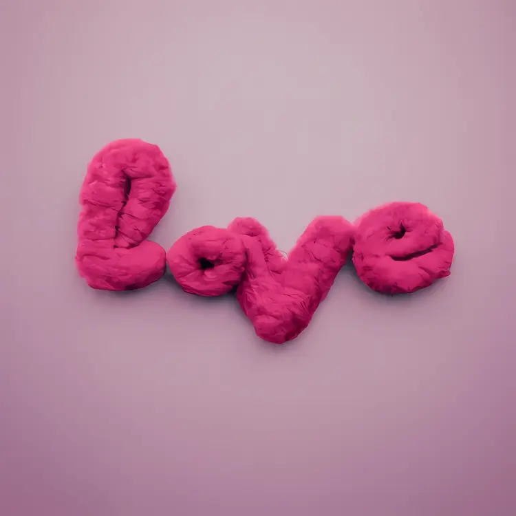 Pink LOVE Letters