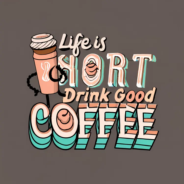 Coffee Sign with Cups