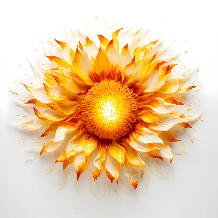 Vibrant Sunflower in Full Bloom