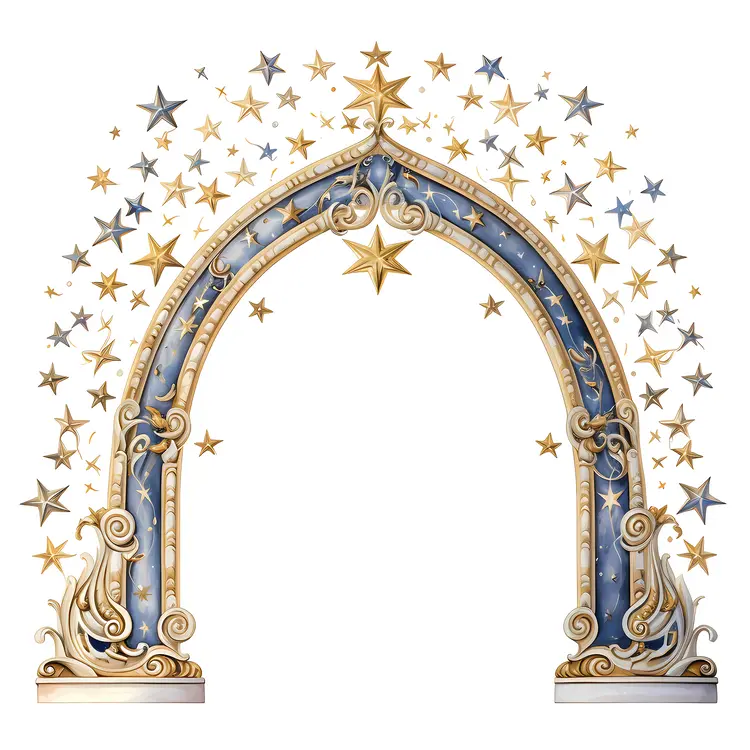 Golden Starry Arch