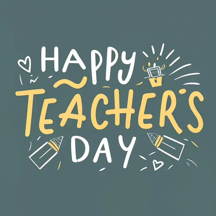 Happy Teacher's Day Celebration