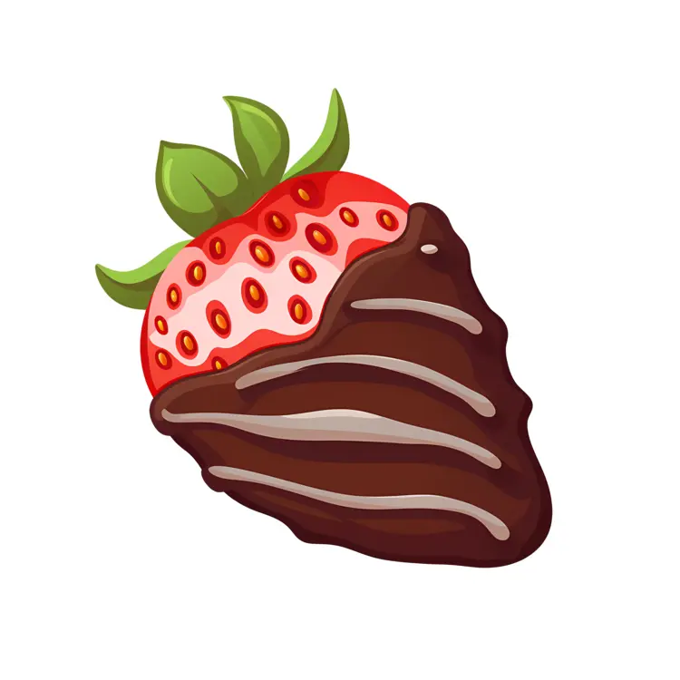 Delicious Chocolate Covered Strawberry