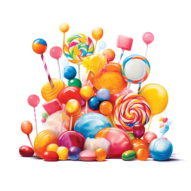 Pile of Colorful Candy