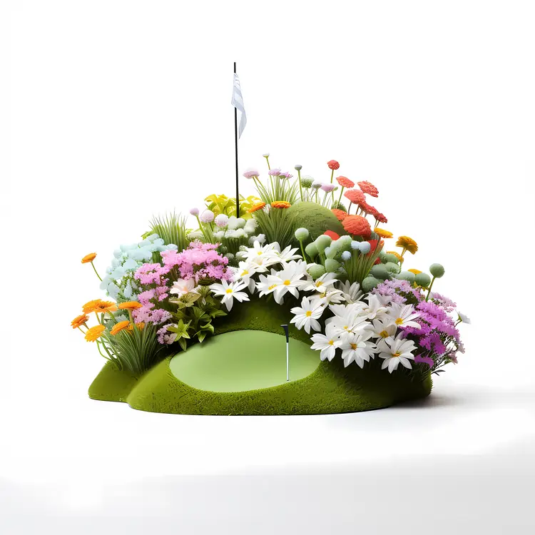 Flowering Golf Course