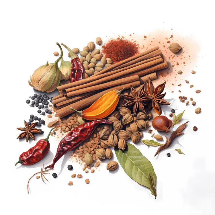 Assorted Spices for Cooking