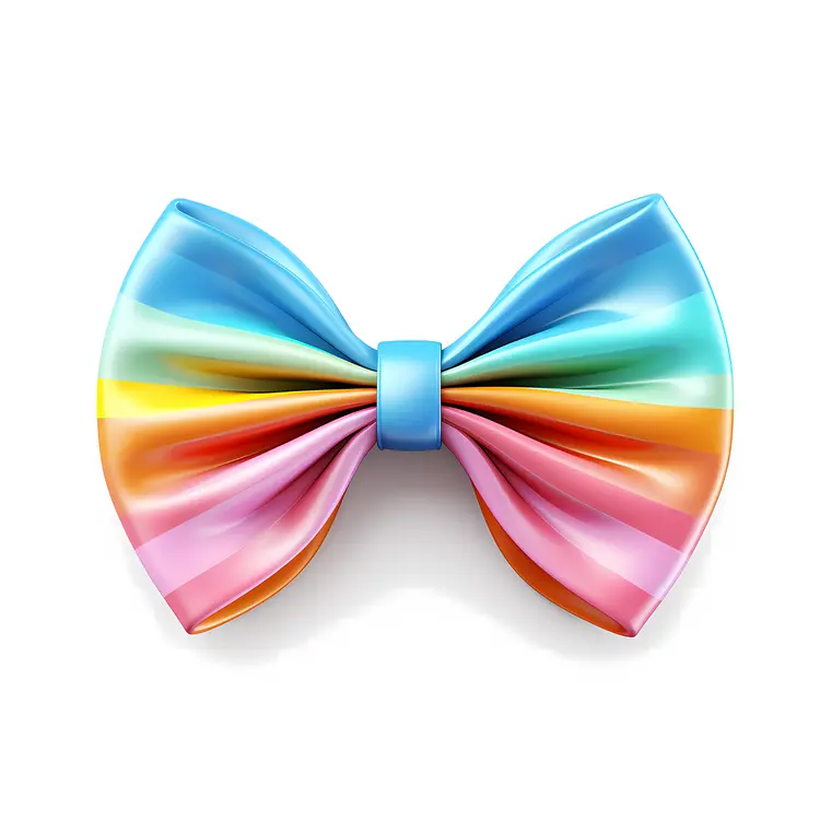Colorful Rainbow Bow