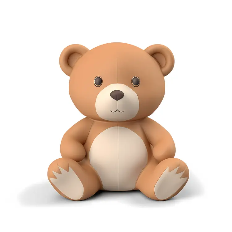 Cute Brown Teddy Bear for Kids