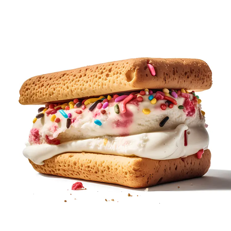 Sprinkled Ice Cream Sandwich