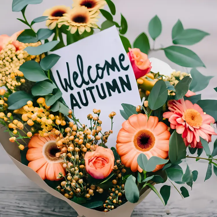 Welcome Autumn Floral Bouquet
