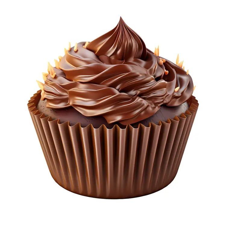 Rich Chocolate Cupcake with Frosting