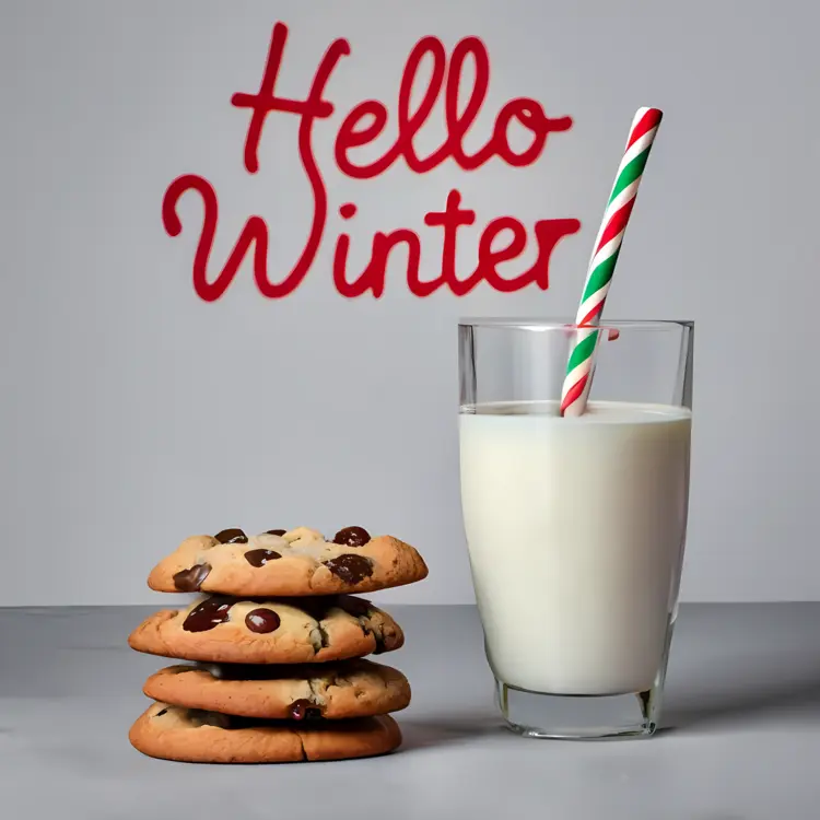 Milk and Cookies for Winter