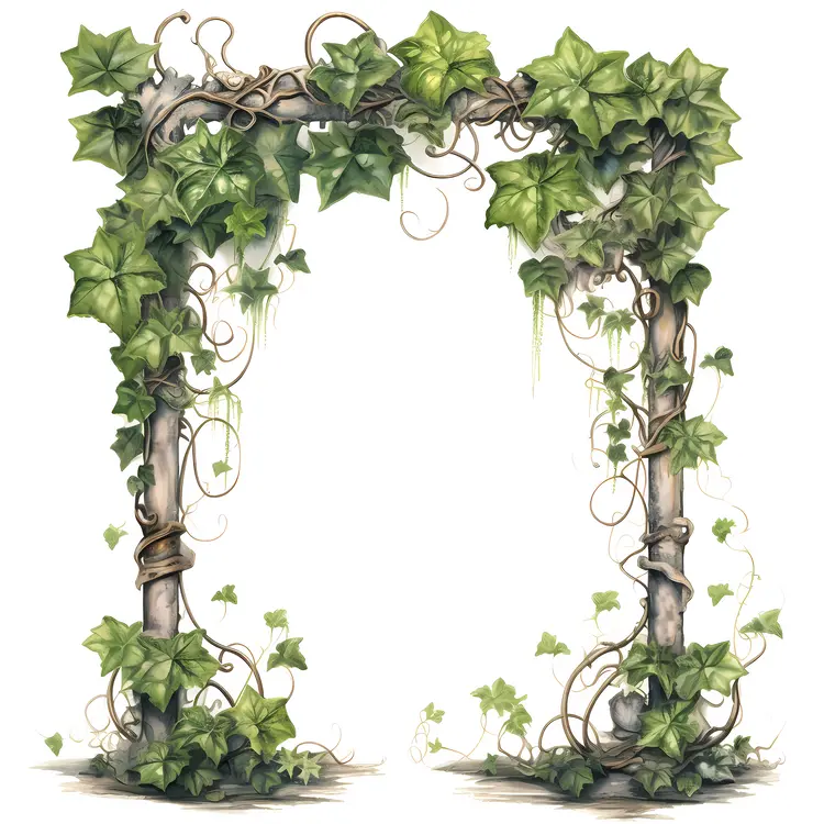 Beautiful Ivy Arch for Garden Decorations