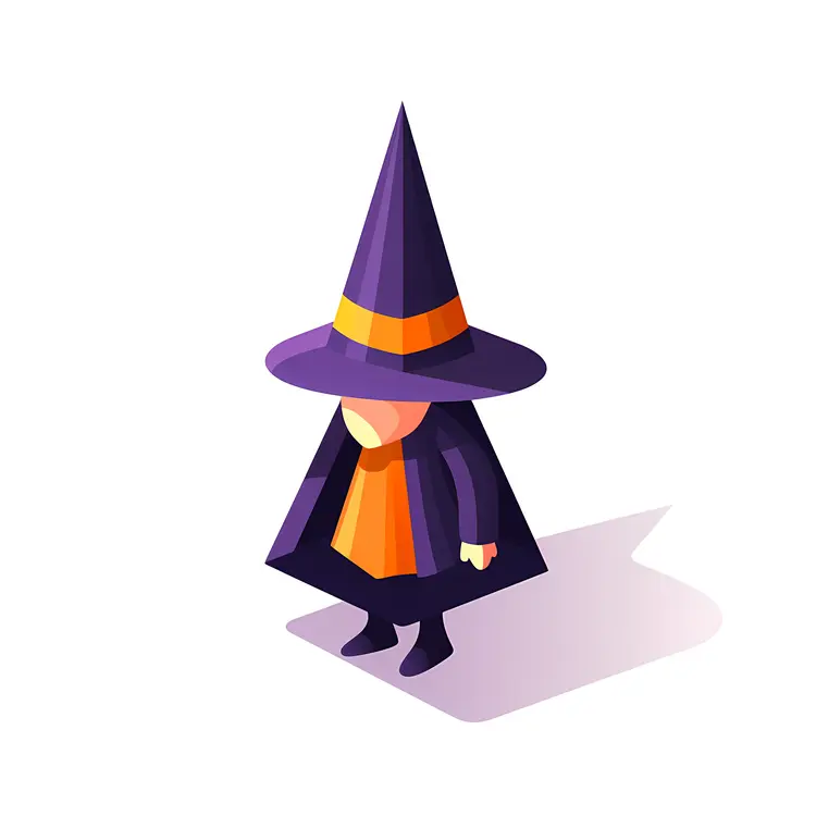 Cute Cartoon Witch