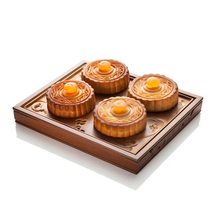 Traditional Mooncakes for Mid-Autumn Festival
