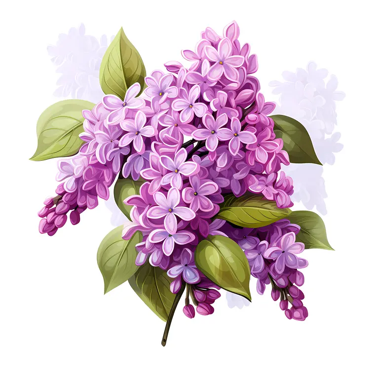 Beautiful Purple Lilac Flowers