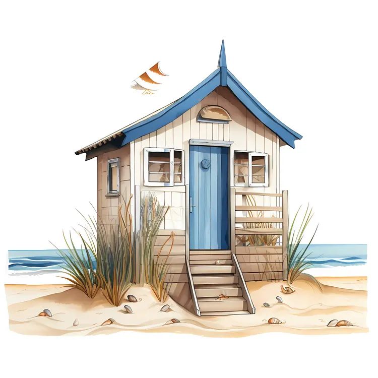 Small cute doodle house