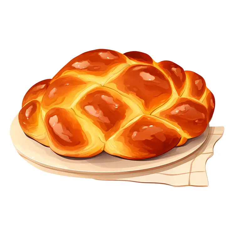 Freshly Baked Bread Loaf