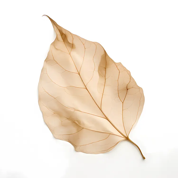 Dried Leaf with Veins
