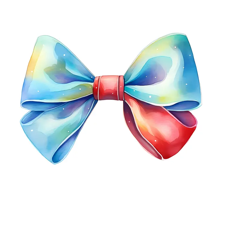 Colorful Rainbow Bow