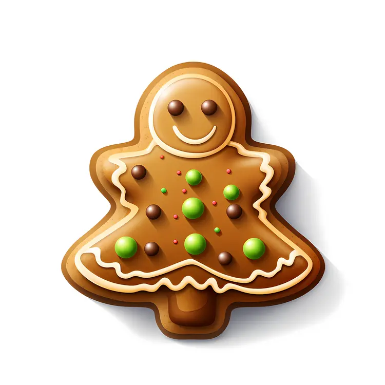 Cute Gingerbread Cookie