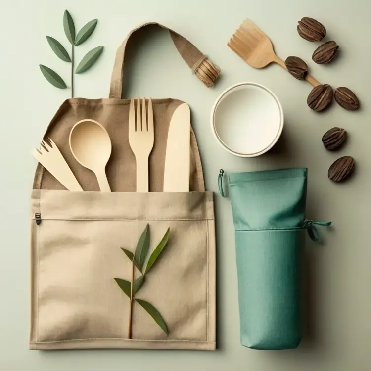 Eco-Friendly Wooden Cutlery Set