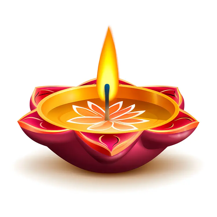 Traditional Diya Lamp for Diwali