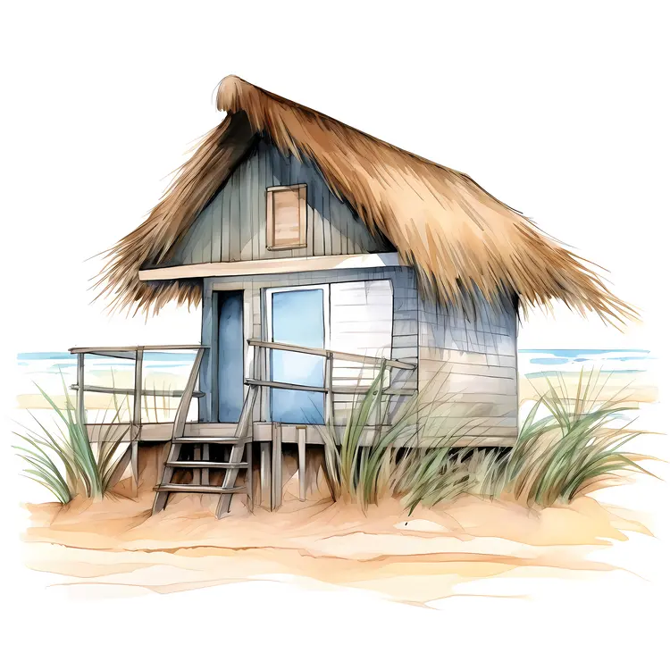 Small cute doodle house