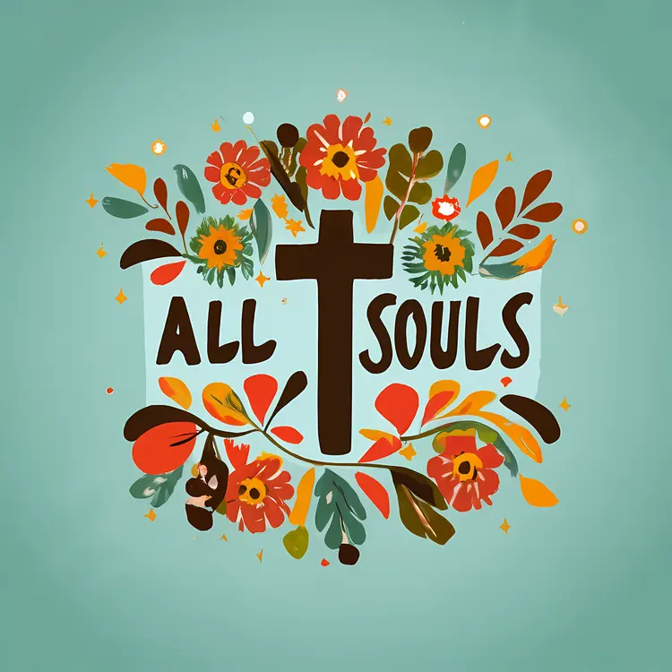 All Souls Day with Floral Decorations