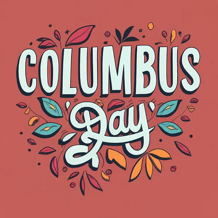 Columbus Day Celebration Text