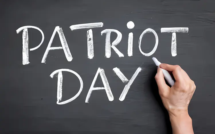 Patriot Day Chalkboard Writing