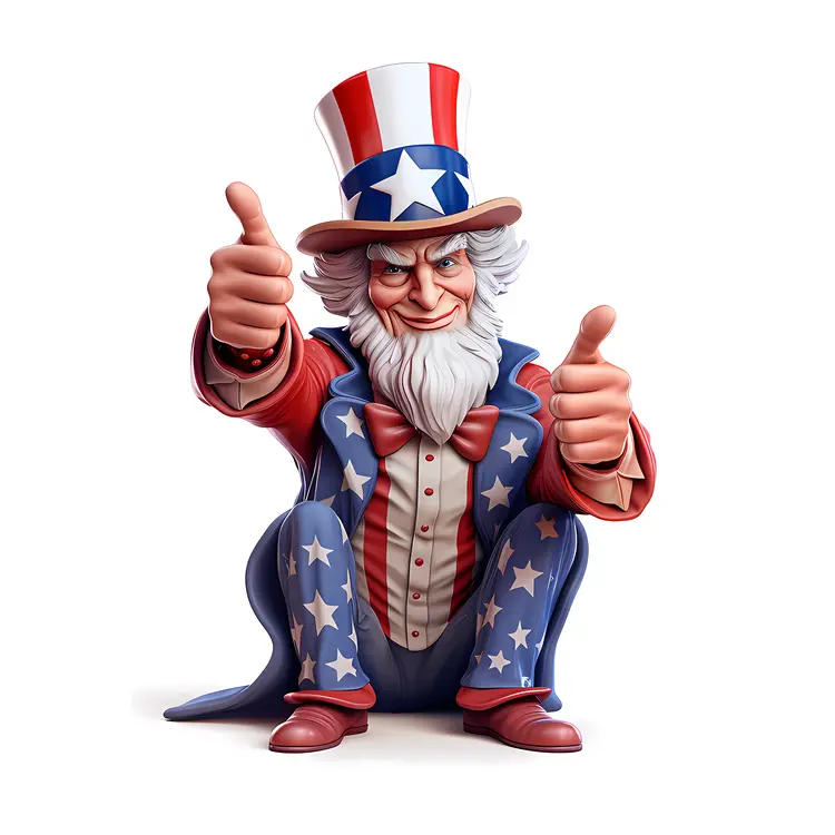 Uncle Sam Giving Thumbs Up