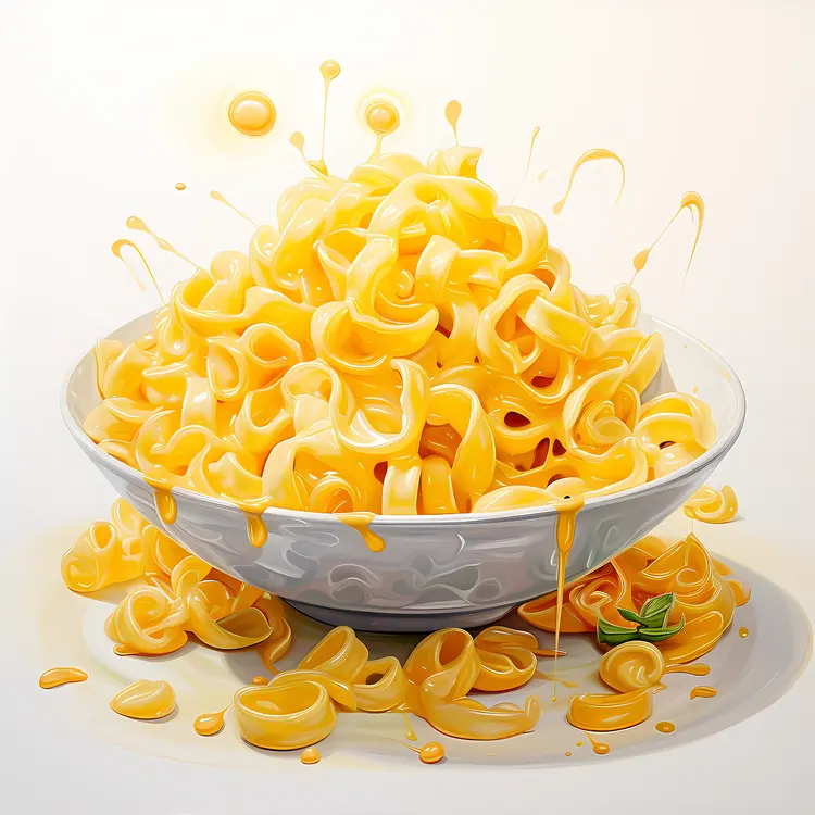 Cheesy Pasta in a Bowl
