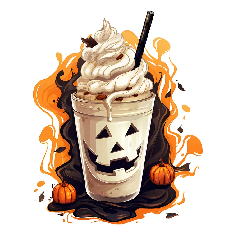Halloween Pumpkin Milkshake