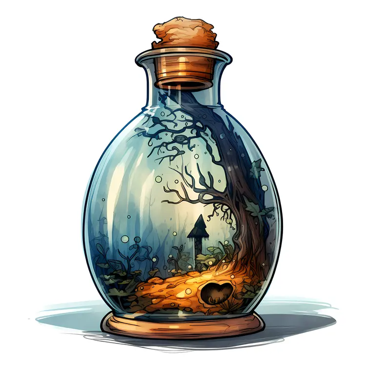Enchanted Forest in a Bottle
