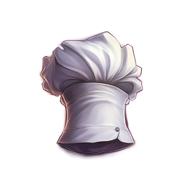 Stylish Chef Hat Illustration