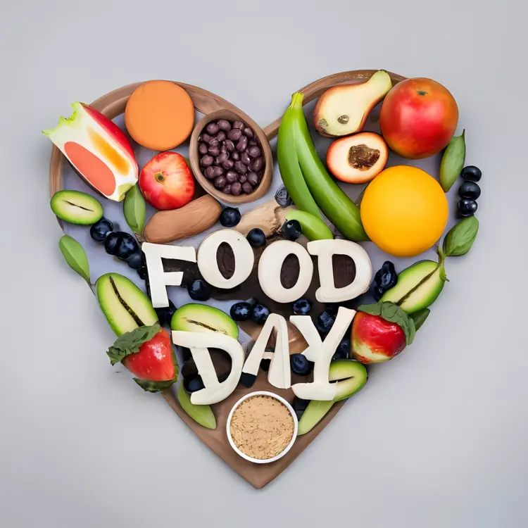 Food Day Celebration with Fruits and Vegetables