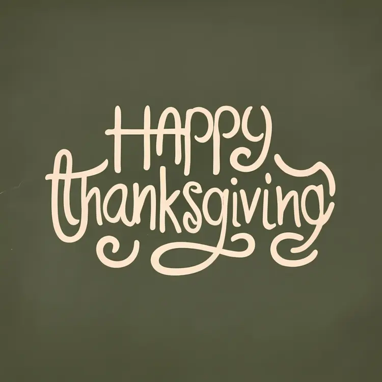 Happy Thanksgiving