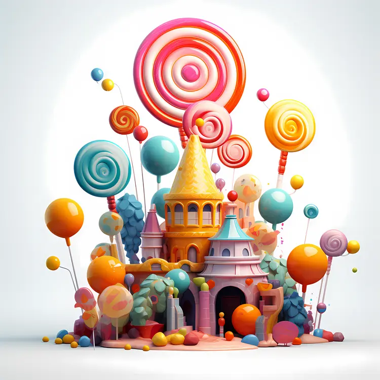 Candy Castle for Fantasy Treats