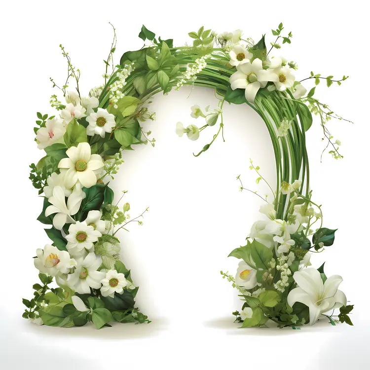Beautiful Floral Arch for Wedding Decoration