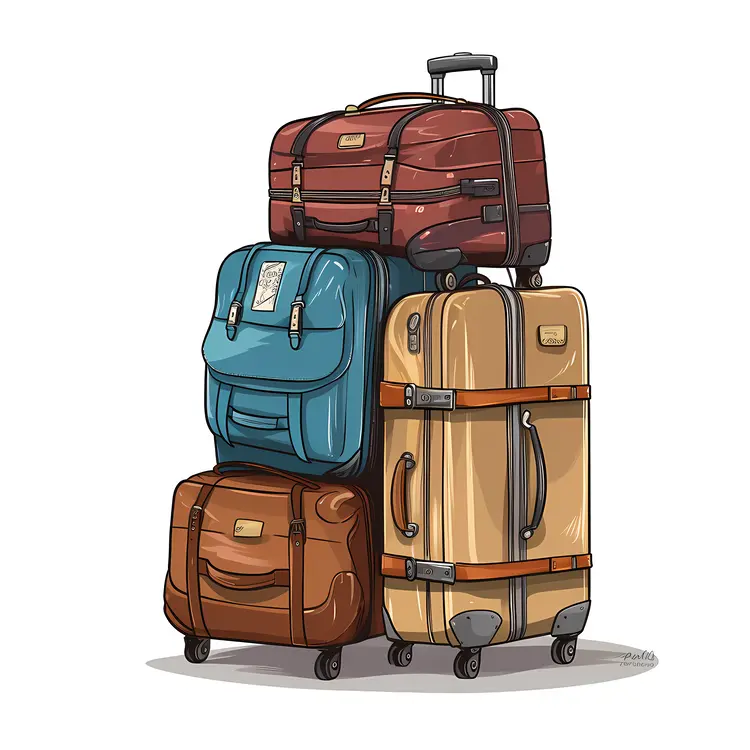 Stacked Bags for Efficient Travel