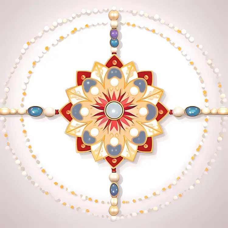 Beautiful Rangoli Design for Diwali Celebration