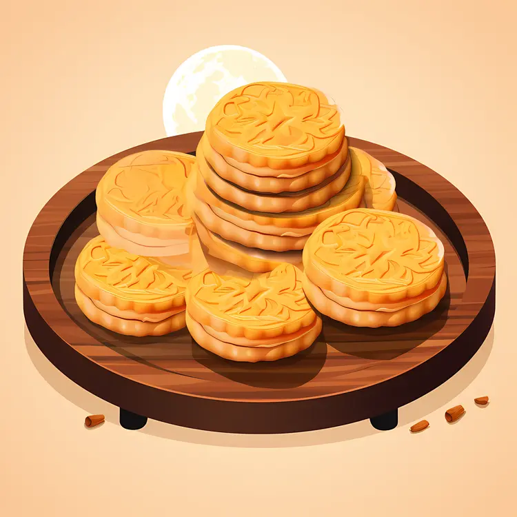 Traditional Mooncakes for Mid-Autumn Festival