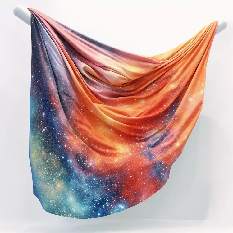 Colorful Galaxy Blanket for Cozy Home Decor