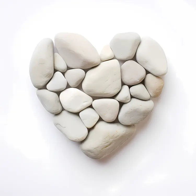 Heart-Shaped Stone Arrangement