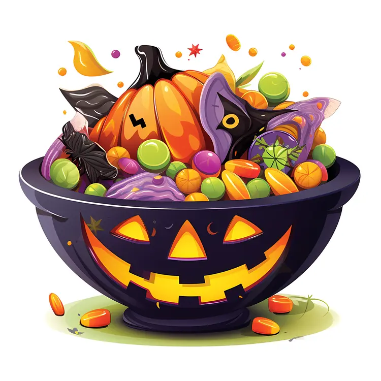 Bowl of Halloween Treats