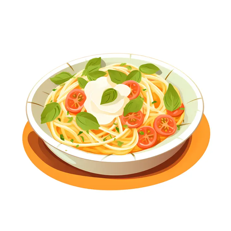 Delicious Spaghetti with Fresh Tomatoes and Basil